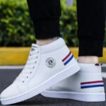 Classy Synthetic Solid Sneakers for Men